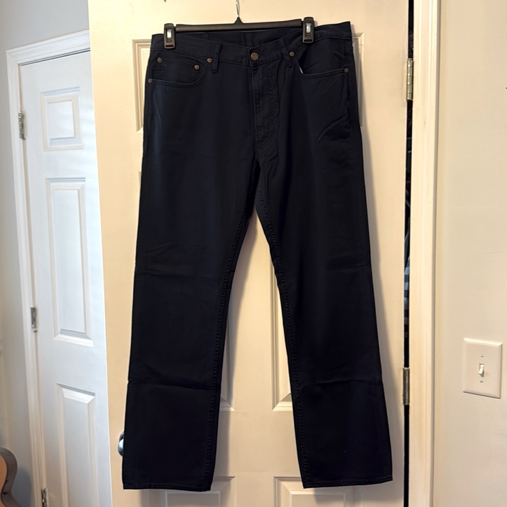 Men’s Ralph Lauren straight leg dark blue Chinos. Size 36/ 32. LIKE NEW!!!!